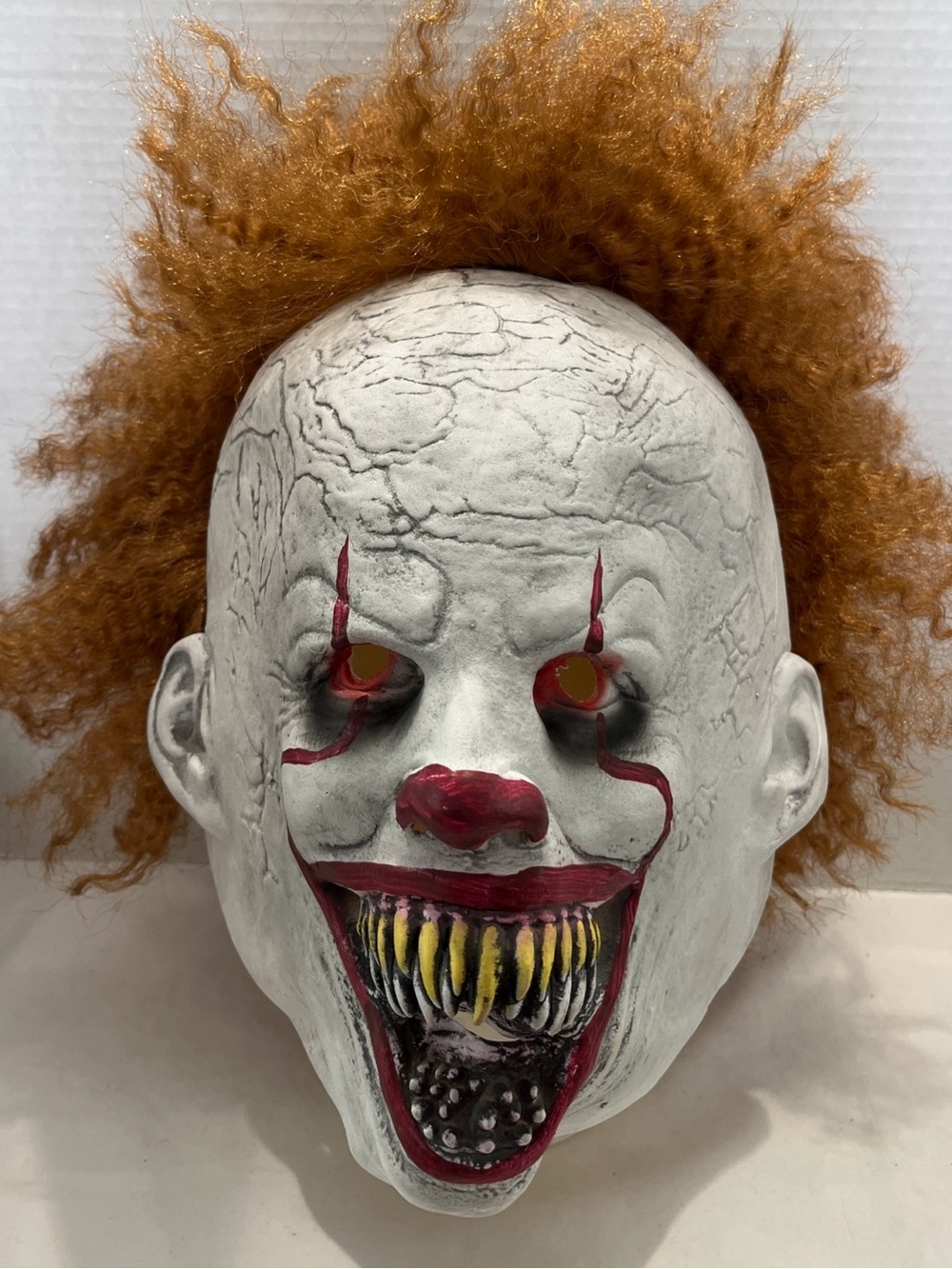 Clown Latex Mask Stephen King's IT Halloween Cosplay Full Mask Costume - Picture 2 of 8